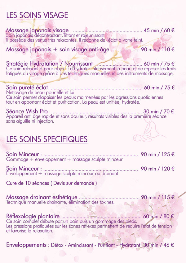 Soins corps et du visage esthéticienne Annecy Massage du visage soins et hydratation et relaxant, soins minceur gommage enveloppement massage drainant esthétique réflexologie plantaire détox